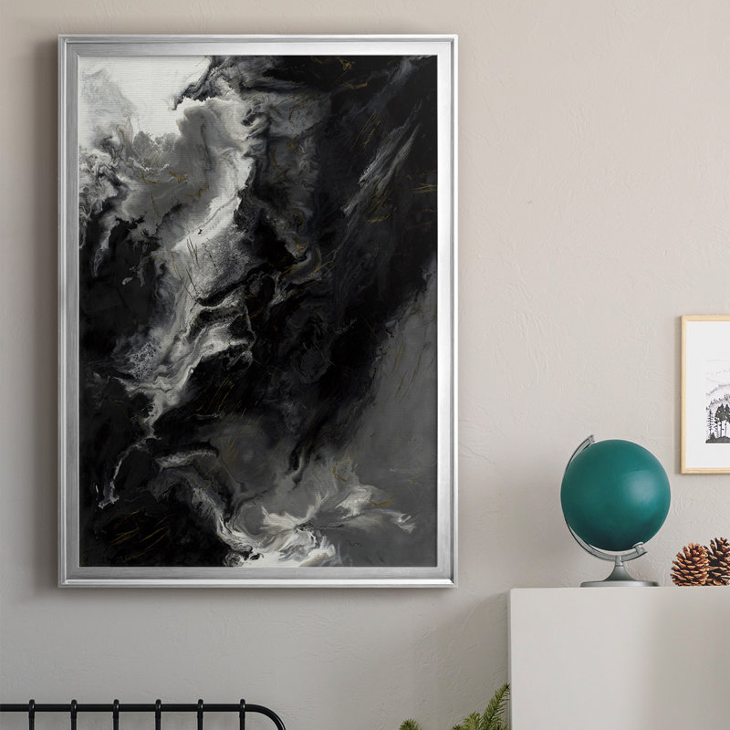 " Changes ", Silver, 30.5" H x 22.5" W x 1" D
