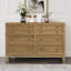 Commode 6 tiroirs en bois massif-2033752237