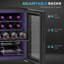 HOMCOM Single Zone 43cm Freestanding 16 Bottle