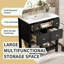 Ensemble de meuble-lavabo avec lavabo et 5 tiroirs-1313257449
