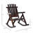Outsunny Outdoor Wooden Rocking Chair-1782073362