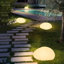 Luminaire d'extérieur pour jardin en forme de galet