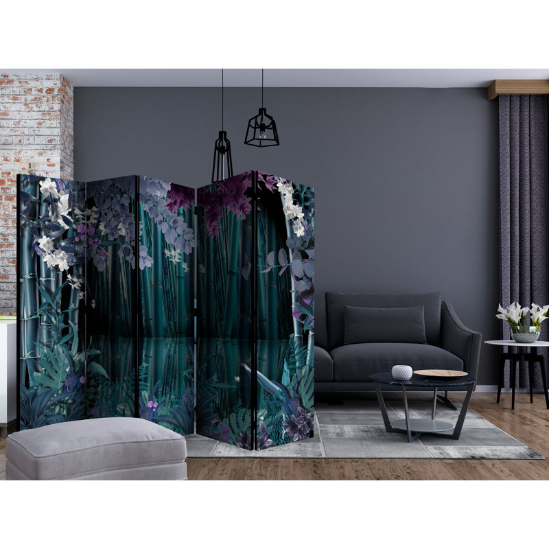 225cm W x 172cm H 5 - Panel  One Sided Room Divider Folding Room Divider