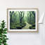 An Effervescent Forest - Framed Print-1851020992-1851020995