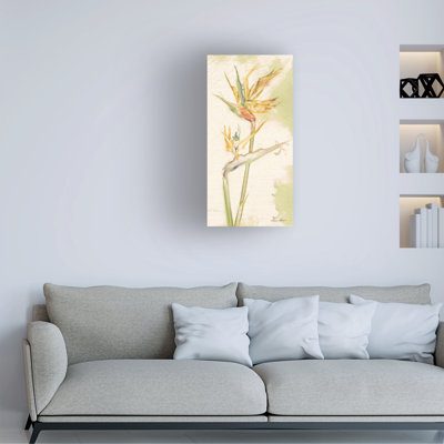 Art mural sur toile à motif floral Tropical Cheri Blum II