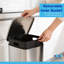 Stainless Steel Step On Kitchen Trash Can - 30L