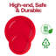 Heavy Weight Plastic Salad Plates