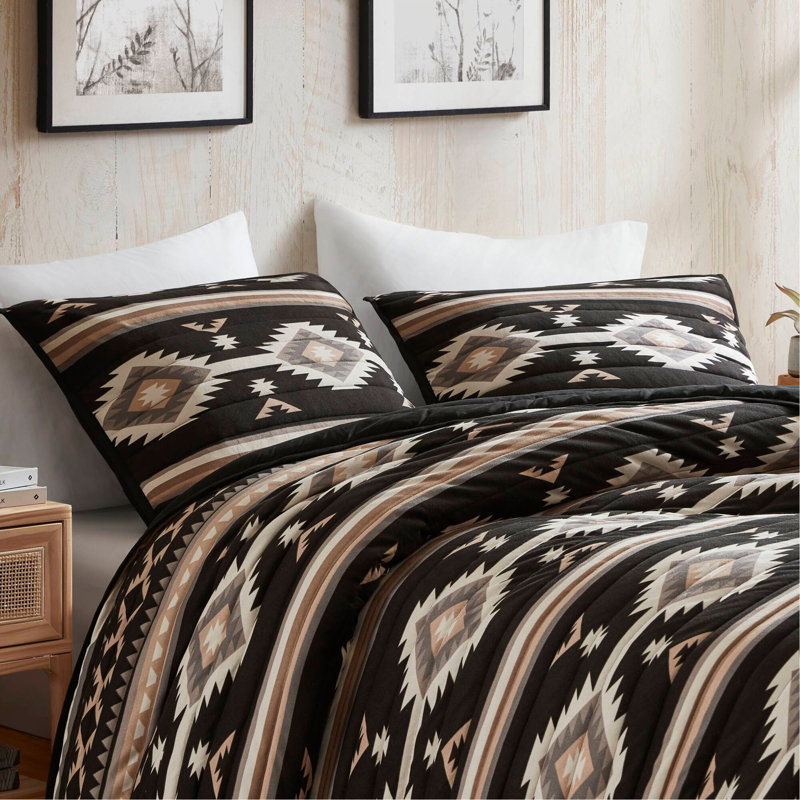 3- Piece Quilt Mini Set, Queen Quilt + 2 Shams
