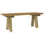 Berowalt Solid Wood Teak Outdoor Bench-887294831