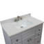 Meuble-lavabo simple 39 po avec plateau en quartz d'ingénierie Astred-17586774-17586771