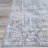 Classen Distressed Floral Mushroom Grey Non Skid Area Rug-145821131