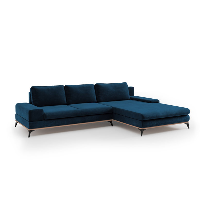Cuiksa 5 Seater Sofa Bed, Right Hand Facing, Blue