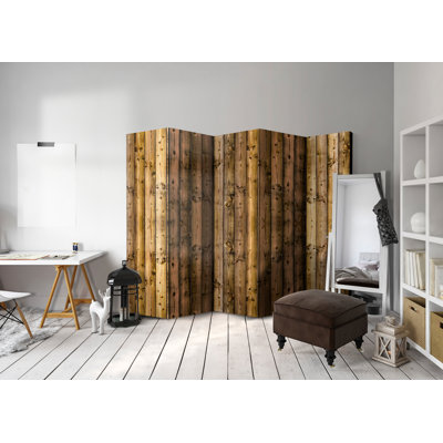 225cm W x 172cm H 5 - Panel  One Sided Room Divider Folding Room Divider
