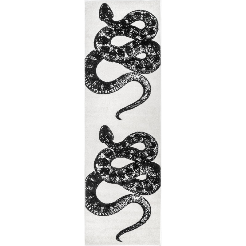 Thomas Paul Serpent Area Rug, Runner 2'5" x 9'6"