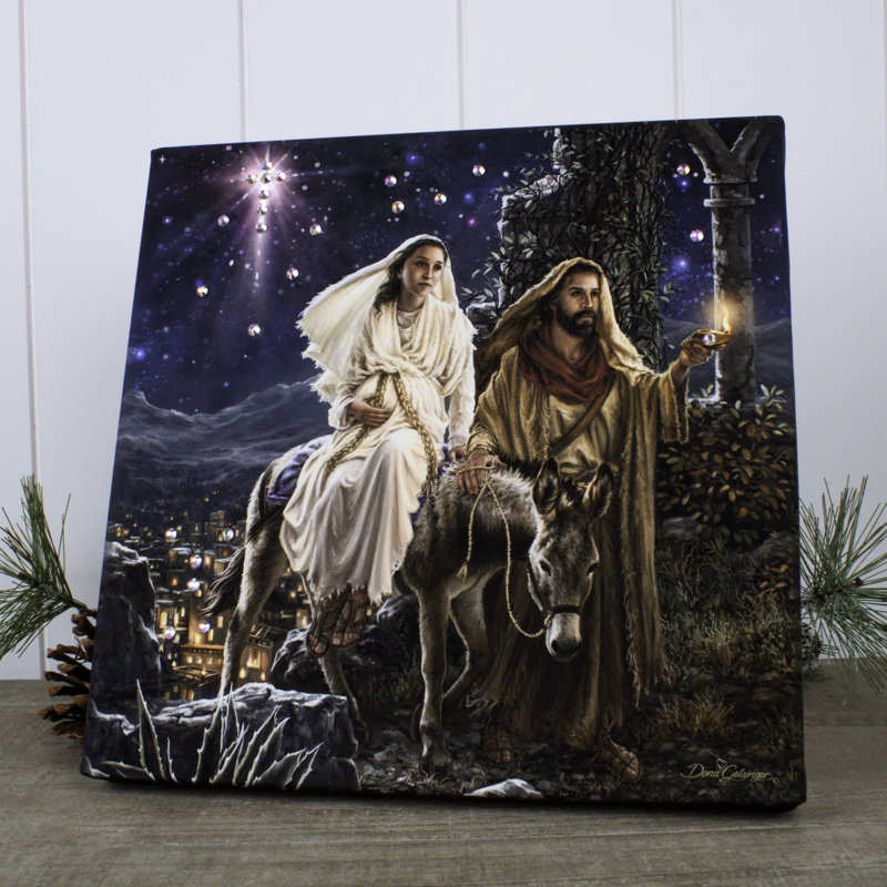 «Journey to Bethlehem Pizazz» avec cristaux éblouissants