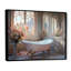 «Bathroom Ethereal Glow III» - Impression sur toile encadrée pour salle de bain-91459744-91459745
