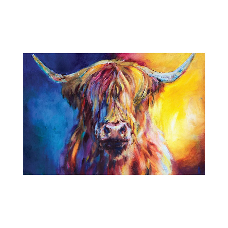 Lewis by Sue Gardner - Painting on Canvas, Wrapped Canvas, 45.72cm H x 66.04cm W x 3.81cm D