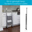 Escabeau pliable à 2 marches pour cuisine, garde-manger, placard ou bureau à domicile