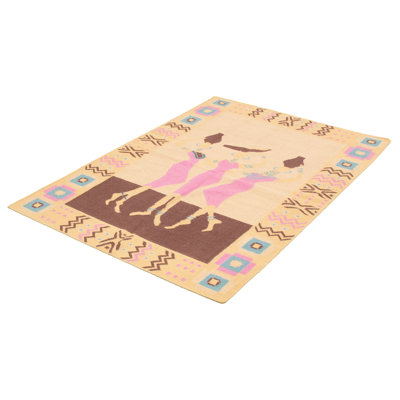 Mathey Wool Southwestern Indoor Rug