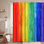 Rideau de douche avec 12 crochets Rainbow-394370036