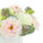 Hydrangeas and Peonies Arranged in Ceramic Pot