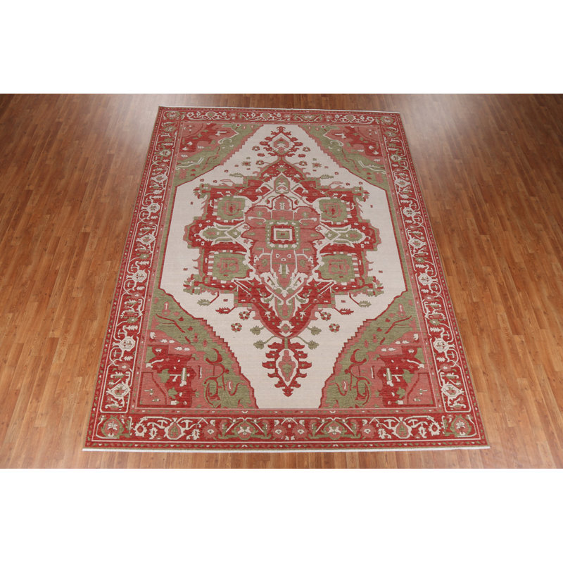 One-of-a-Kind 9' X 11'9" New Age Wool Area Rug in