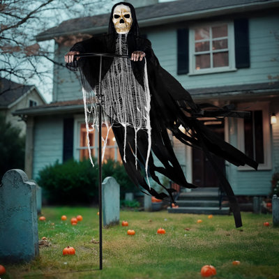 5.9Ft Halloween Grim Reaper Decorations