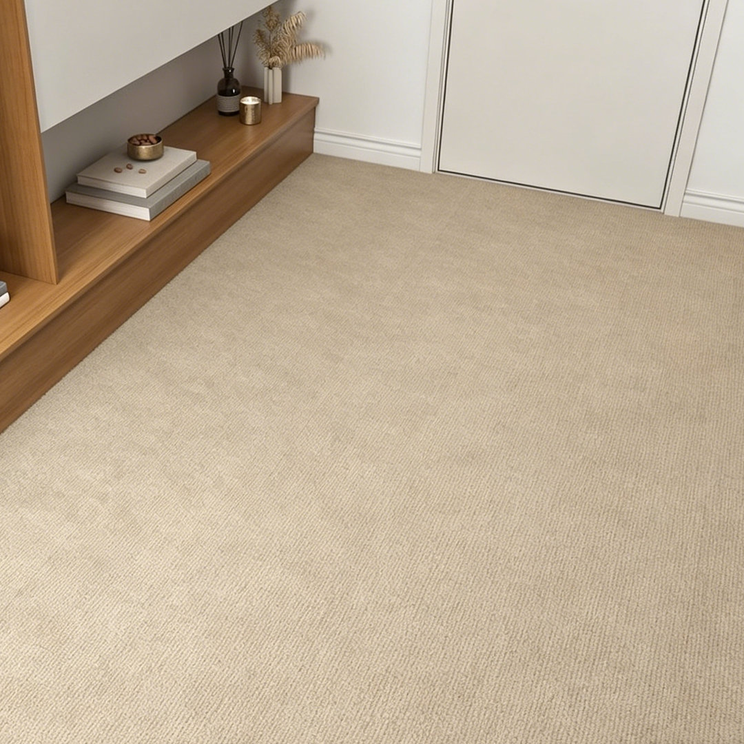 Carpet Tiles, Self Adhesive, Non-slip Soft Padded Square Carpet Tiles, Easy to Peel and Stick Carpet Floor Covering, for Bedroom, Living areas (30 x 3