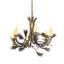 29" Wide Woodland Pine 6 Light Chandelier