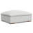 Maud Modular Sofa and Ottoman Set 125-inch-wide L-Shaped Sofa and Matching 36-inch-wide Table Ottoman for Living Room
