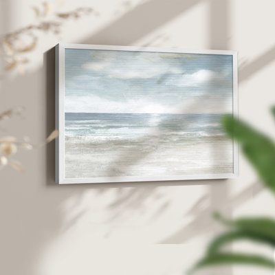Serene Seas -Framed Print - Restickable