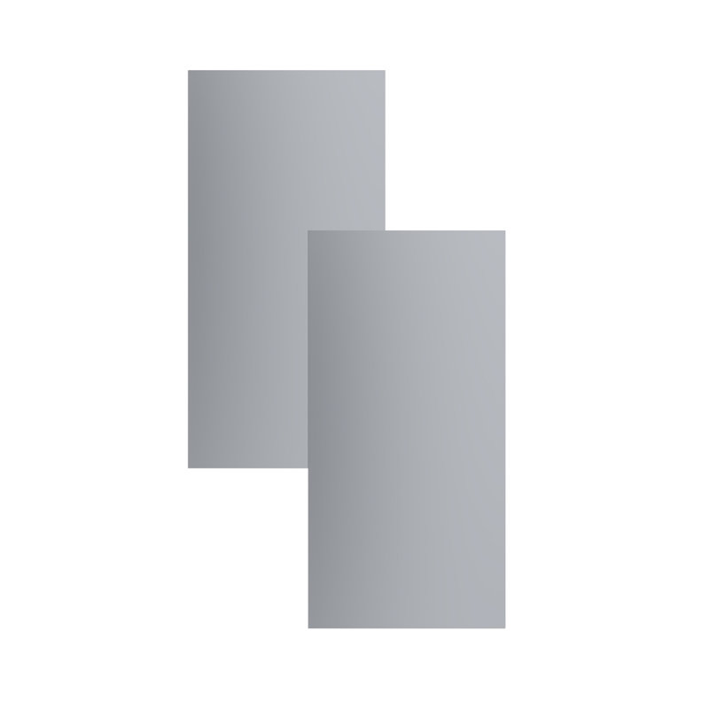 2-Pack - Stainless Steel Sheets 12 in. x 24 in. 18-Gauge 430 Stainless Steel	 	 	 	 	 	 	