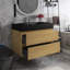 36 po Meuble-lavabo simple mural avec plateau-102693051