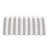 Awntech Savannah Fixed Awning, 64.5"W x 44"H x 36"D, Bright Blue/White Stripe-110951125-110951122