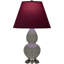 Petite lampe d'appoint à double gourde-372527685-372527718