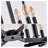 8-lamp black dimmable industrial iron pendant light