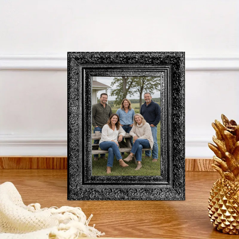 Cadre photo 3 pièces 11 "x 14" noir pour décor de maison, Black, 3, 11" W x 14" H