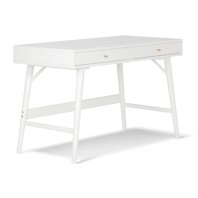 Jacobalexander Writing Desk, White