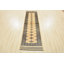 Tapis de couloir oriental beige en laine noué à la main 2 pi 7 po x 7 pi Bokhara Jaldar