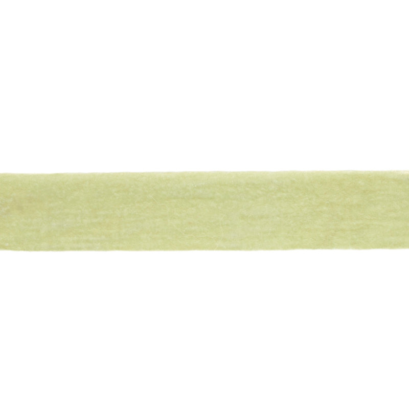 Ruban de velours à bord brut, H 2 po x l 384 po x P 2 po, Vert