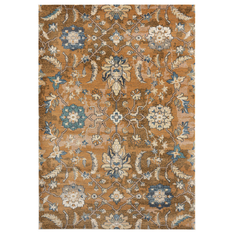 Spak Floral Indoor Rug, Rectangle 8' x 10'