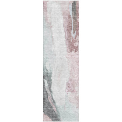 Premium Machine Washable Mouton Abstract Rug