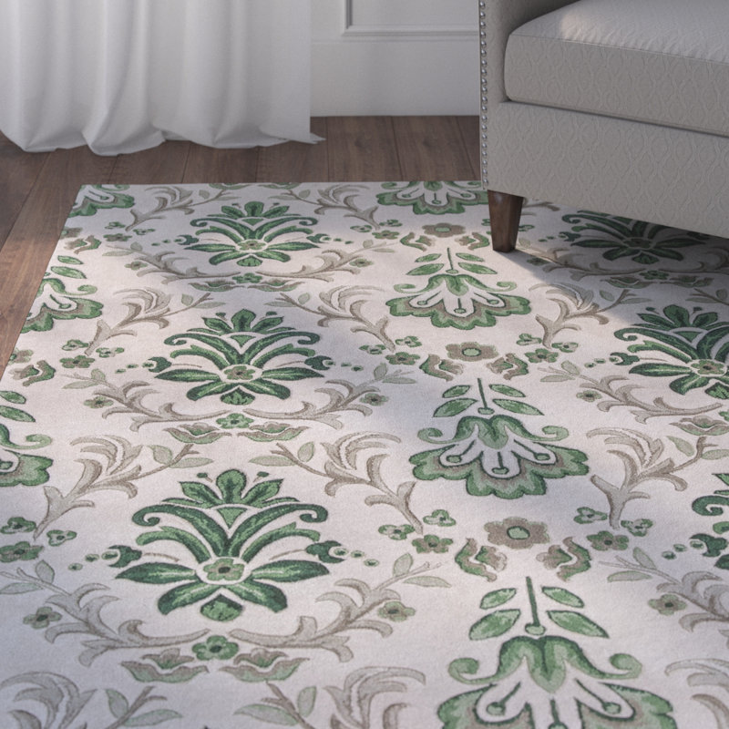 Arkwright Floral Indoor Rug, Rectangle 5'3" x 8'3"
