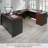Via 29.76'' H x 47.87'' W Desk Peninsula