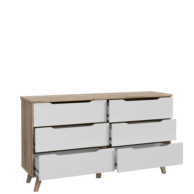 Renee 164.7cm W 3 - Drawer Chest of Drawers