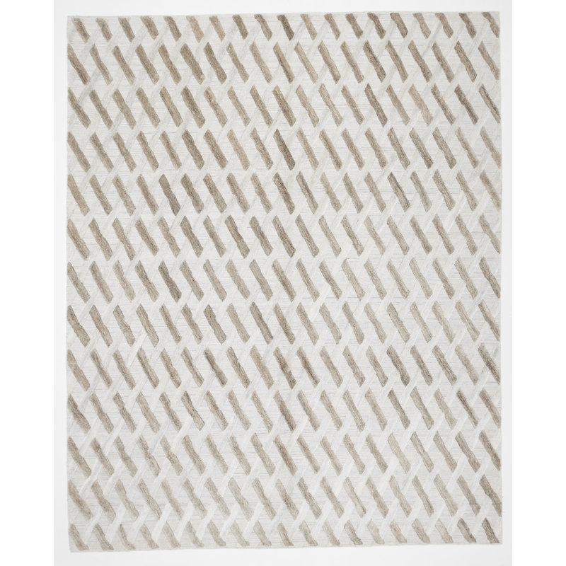 Tapis moderne à losanges, Rectangle 8 pi x 10 pi