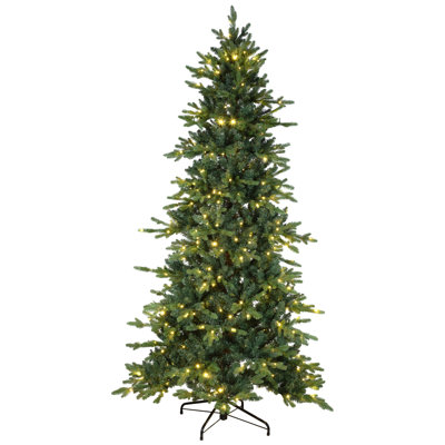 Real Touch? Pre-Lit Breckenridge Pine IPT Artificial Christmas Tree - 9' Dual Colour LED