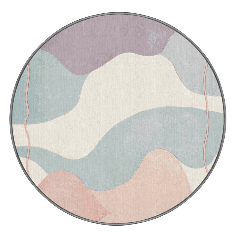 Ethereal Waters Rug, Round 7'