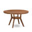 L'ensemble de table à manger 7 pièces se compose d'une table de cuisine et de 6 chaises de salle à manger en tissu de polyester gris platine avec dossier capitonné - Finition noyer antique-202263793