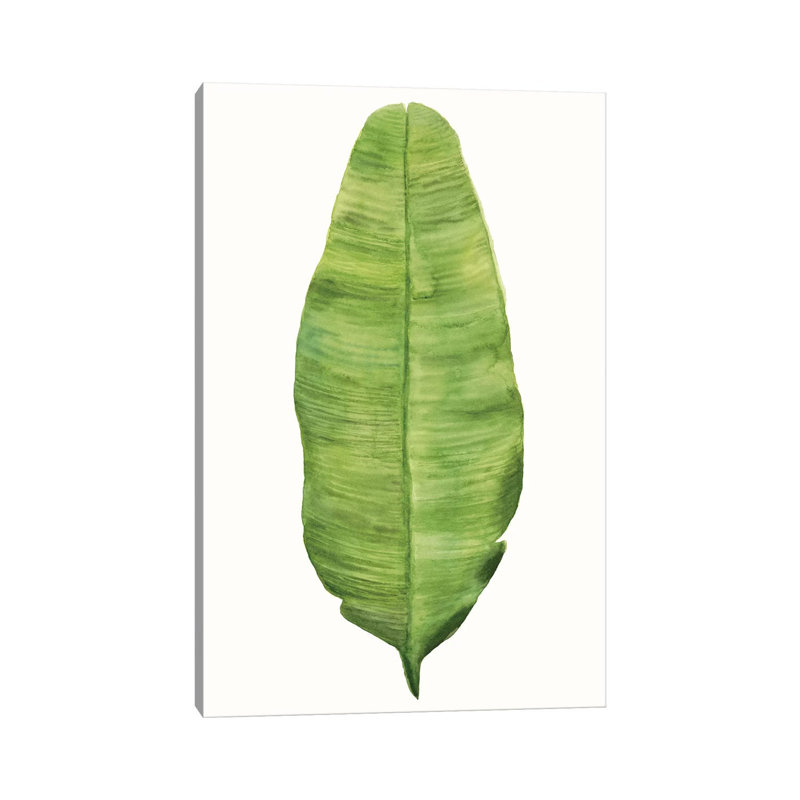 Tropical Breeze Leaves IV by Naomi McCavitt - 1 Piece Wrapped Canvas Painting, 45.72cm H x 30.48cm W x 1.91cm D